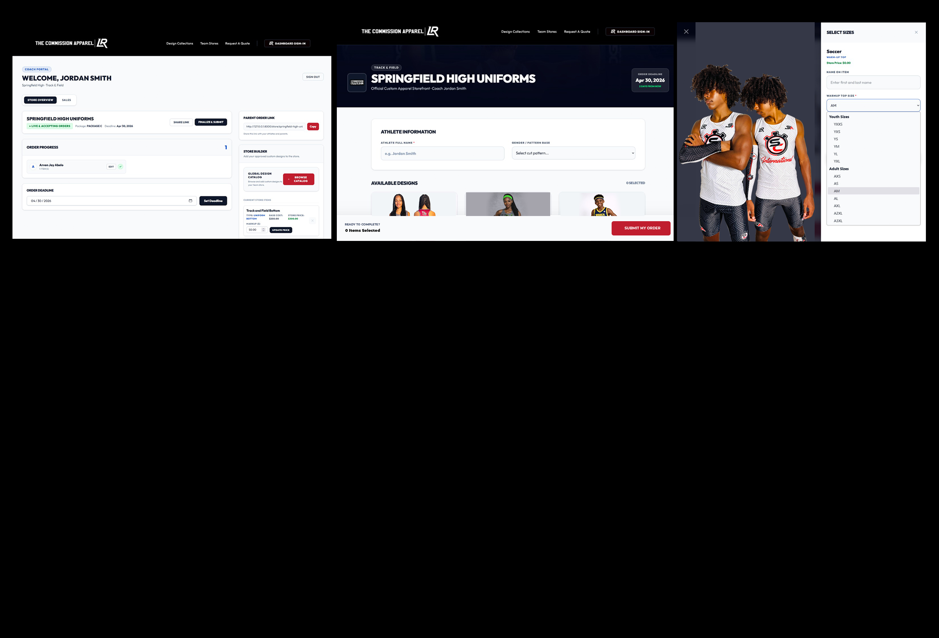 Team Store UI Previews
