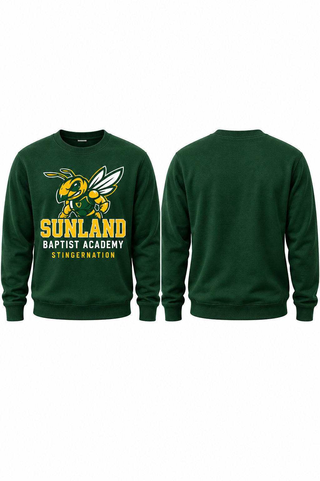 SBA Crewneck Sweater (Forest Green)