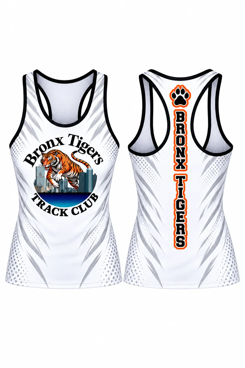 Tigers Uni #2 Top (racerback)