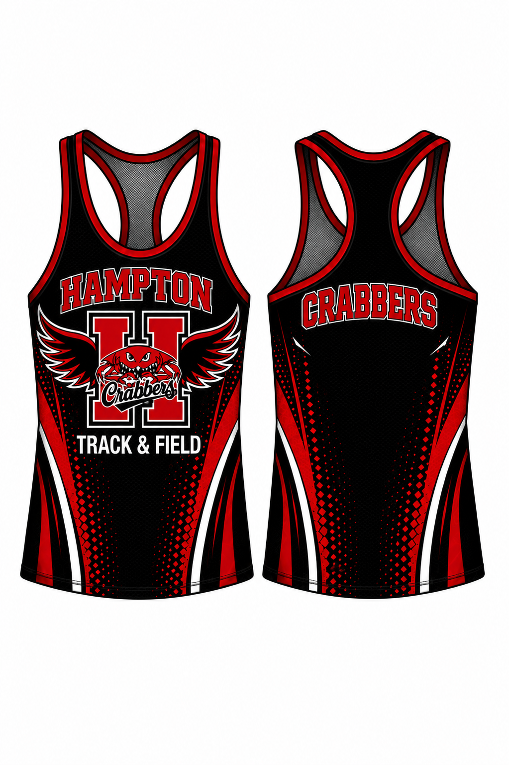 Hampton Track & Field Uniform Top #1 (Girls)