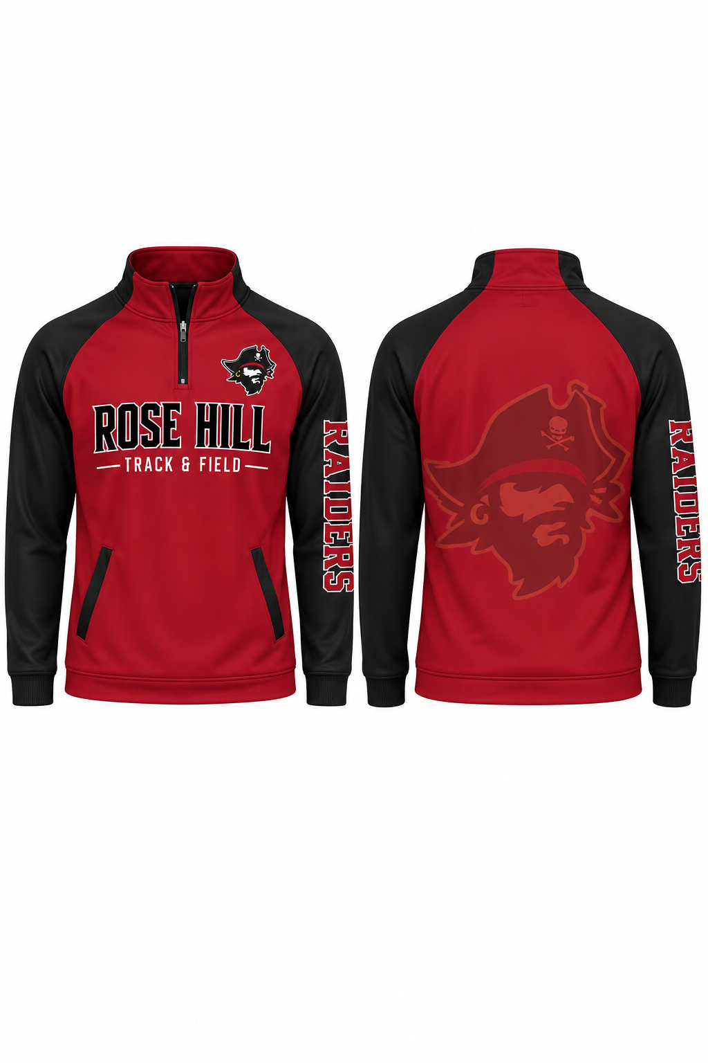 RHMS Warm-up Top (Qt. Zip)