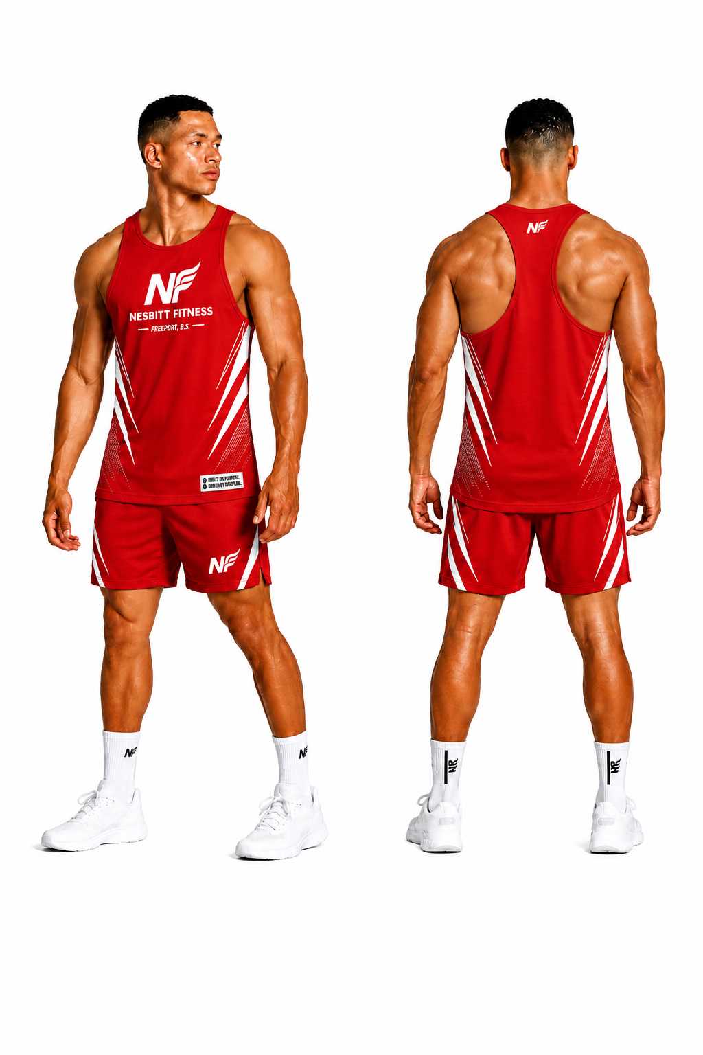 NF Racerback Tank Set (red)