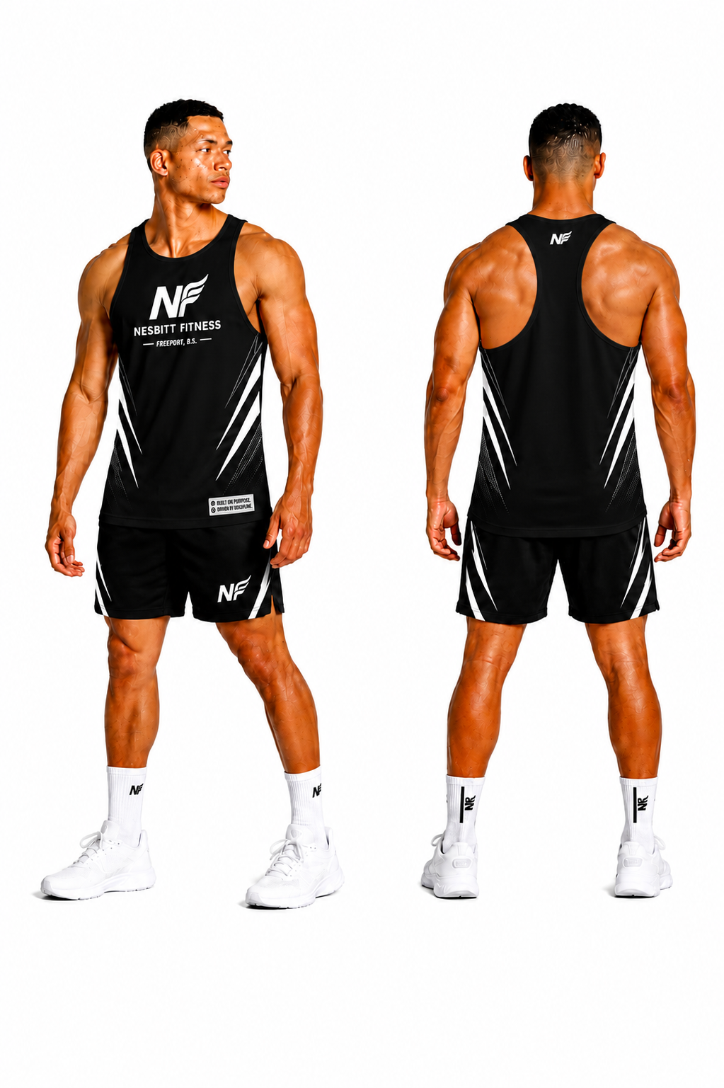 NF Racerback Tank Set (black)