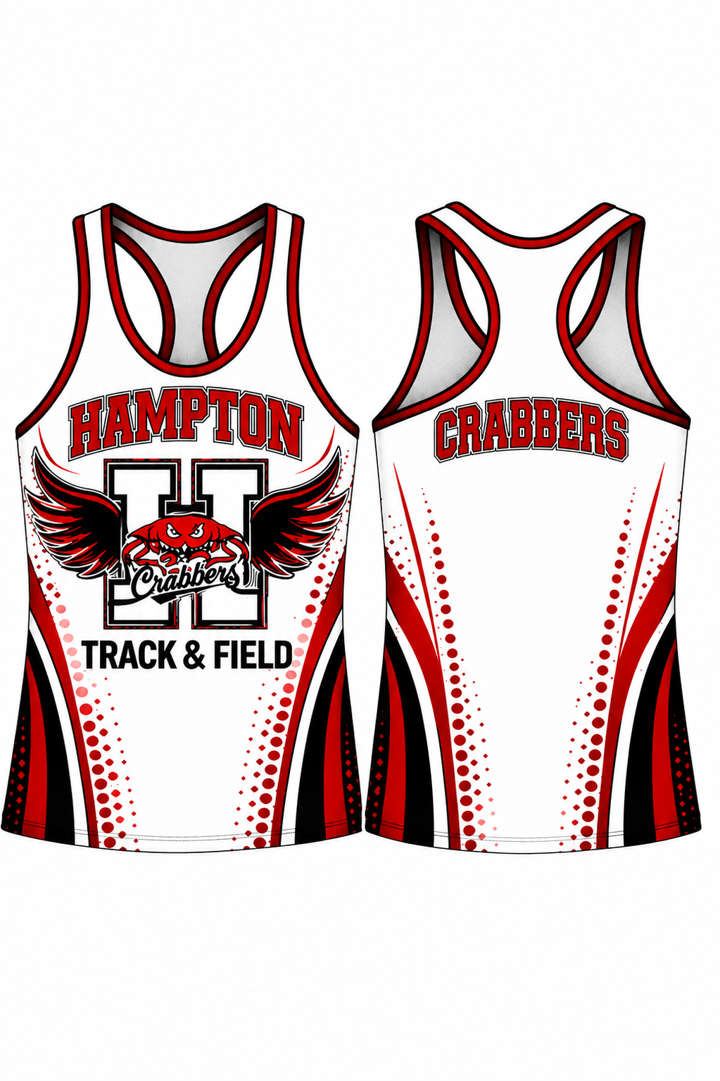 Hampton Track & Field Uniform Top #2 (Girls)