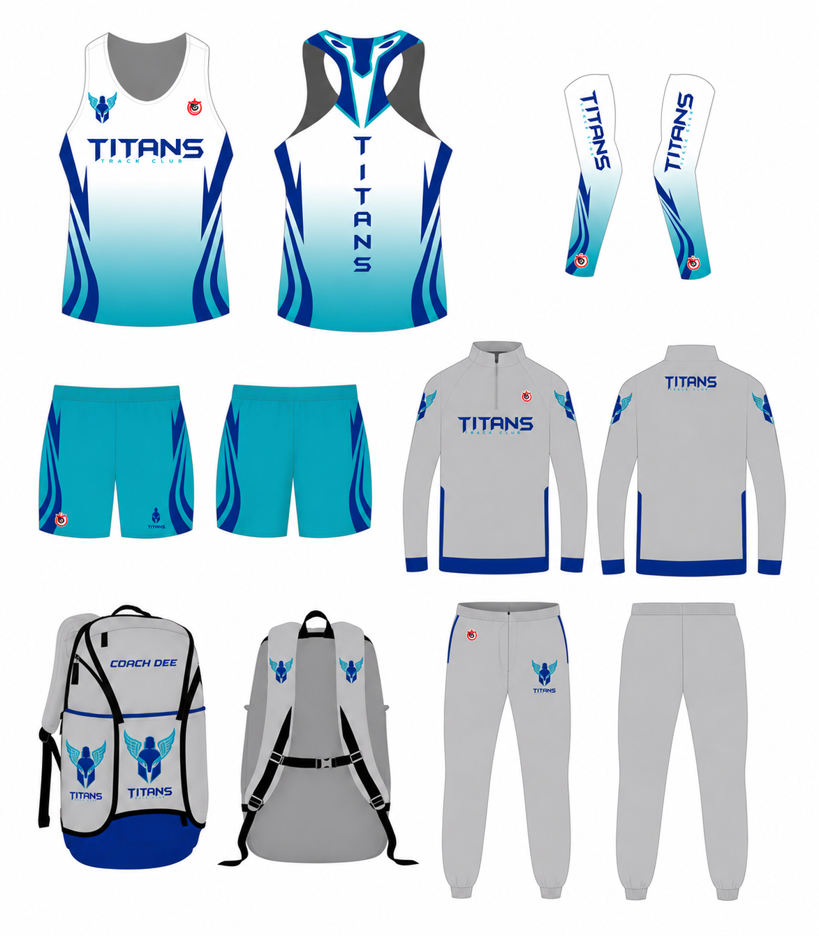 Titans Uniform Package (Silver)