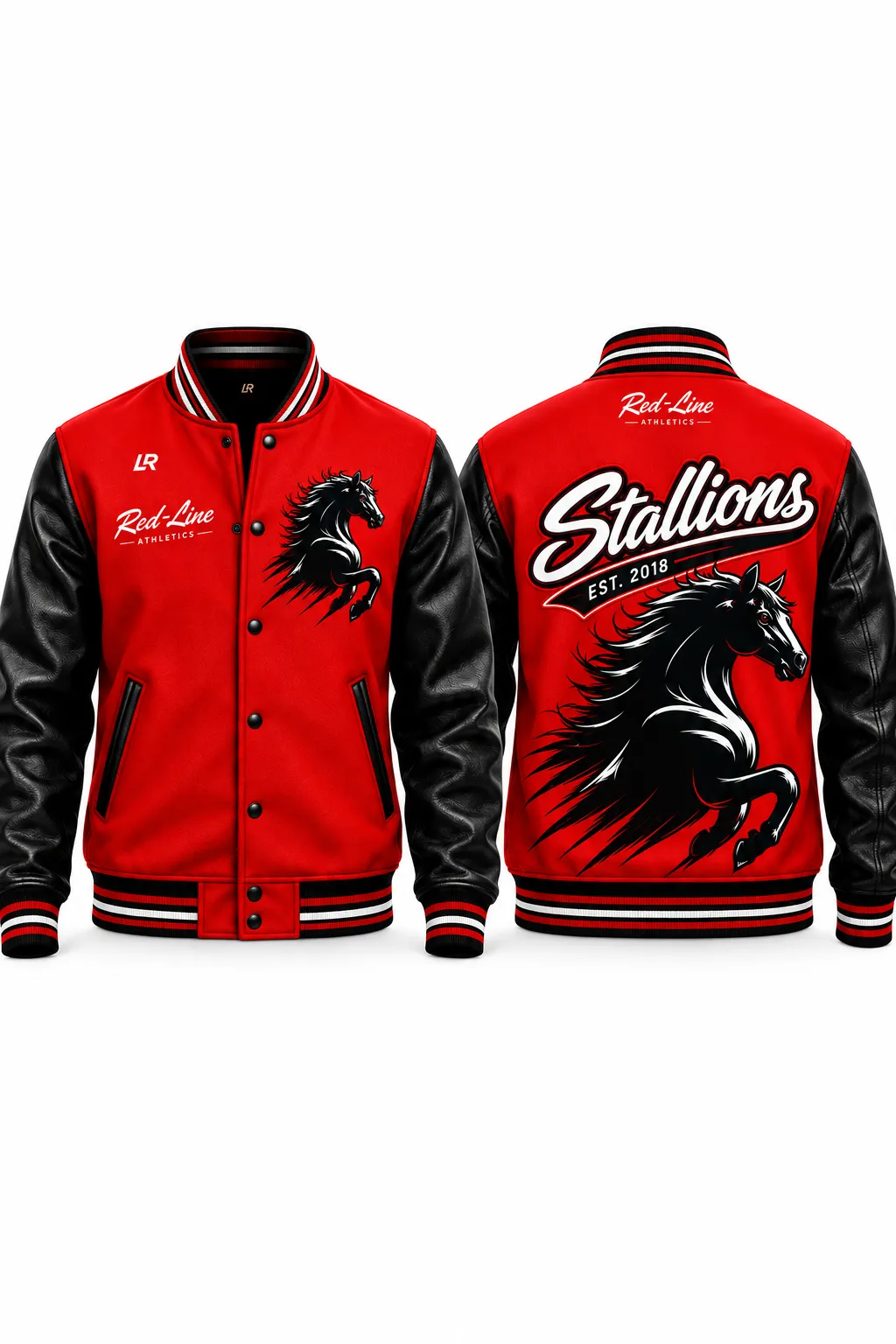 RLA Letterman (100% Leather)
